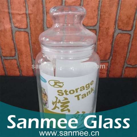 Hot Selling Low Price Large Glass Jar with Lid