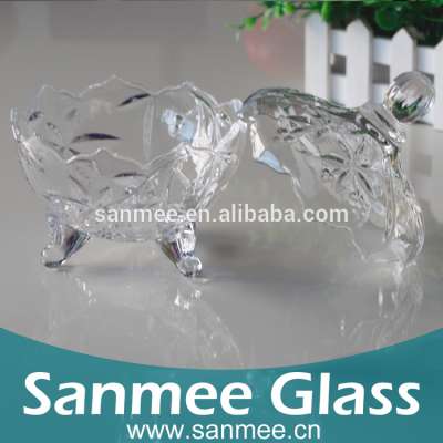 Factory OEM Creative Glass Candy Box