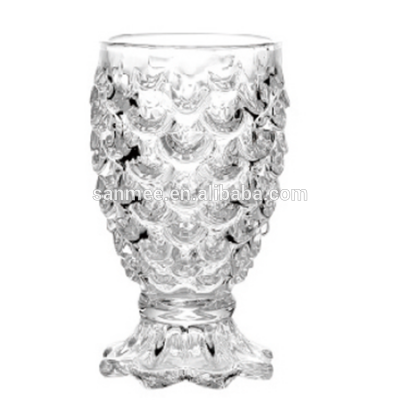 High Quality fish scale drinking glass cup from Anhui factory