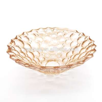 Ion Plated Colored Fashion Fruit Bowls Salad Bowls for Dinning room Table Top Decoration